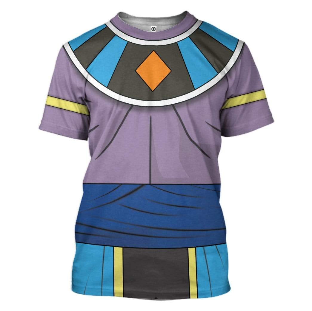 Cosplay Beerus God Of Destruction Dragon Ball Custom T-Shirts Hoodies Apparel CO-TA2512191 3D Custom Fleece Hoodies T-Shirt S 