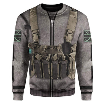 Gearhumans Cosplay Call Of Duty MW2 Simon Ghost Riley Custom T-Shirts Hoodies Apparel