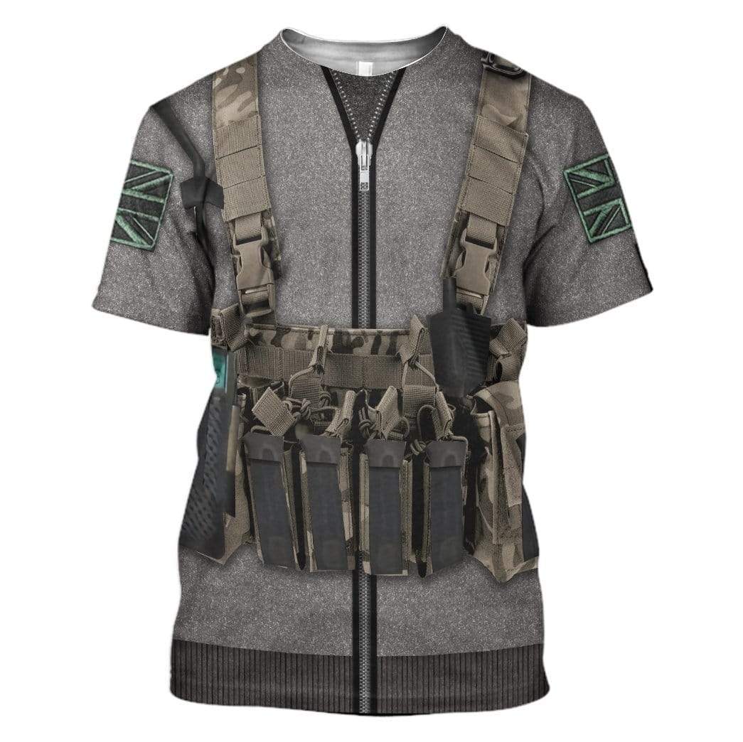 Cosplay Call Of Duty MW2 Simon Ghost Riley Custom T-Shirts Hoodies Apparel CO-DT0601201 3D Custom Fleece Hoodies T-Shirt S 