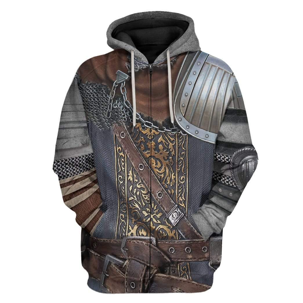 Gearhumans Cosplay Dark Souls Chosen Undead Custom T-Shirts Hoodies Ap
