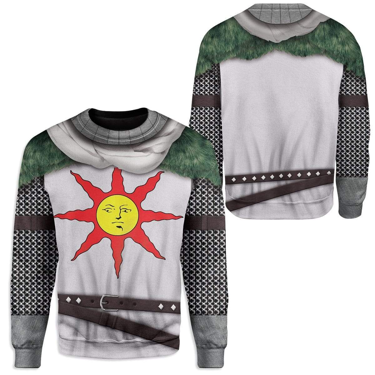 Cosplay Dark Souls Solaire Of Astora Custom T-Shirts Hoodies Apparel T01021 3D Custom Fleece Hoodies 