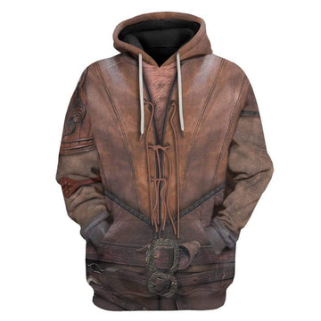 Cosplay D'Artagnan The Musketeers Custom T-Shirts Hoodies Apparel CO-TA0901202 3D Custom Fleece Hoodies Hoodie S 