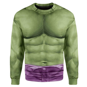 Gearhumans Cosplay Incredible Hulk Custom T-Shirts Hoodies Apparel