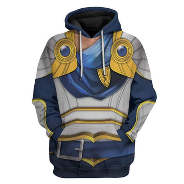 Gearhumans Cosplay LOL Warriors Garen Custom T-Shirts Hoodies Apparel