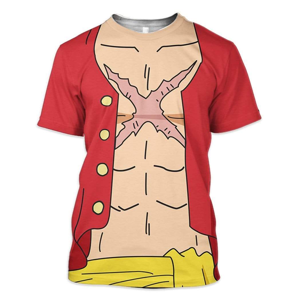 ONE PIECE - T-Shirt COSPLAY - Luffy New World (S) : : T-Shirt  ABYstyle One Piece