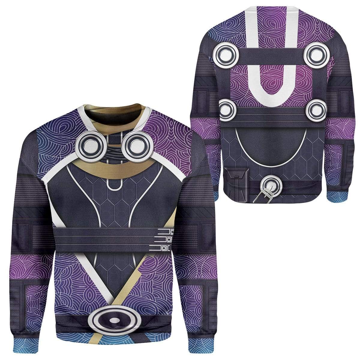 Cosplay Mass Effect Tali Vas Normandy Custom T-Shirts Hoodies Apparel CO-AT0702201 3D Custom Fleece Hoodies 