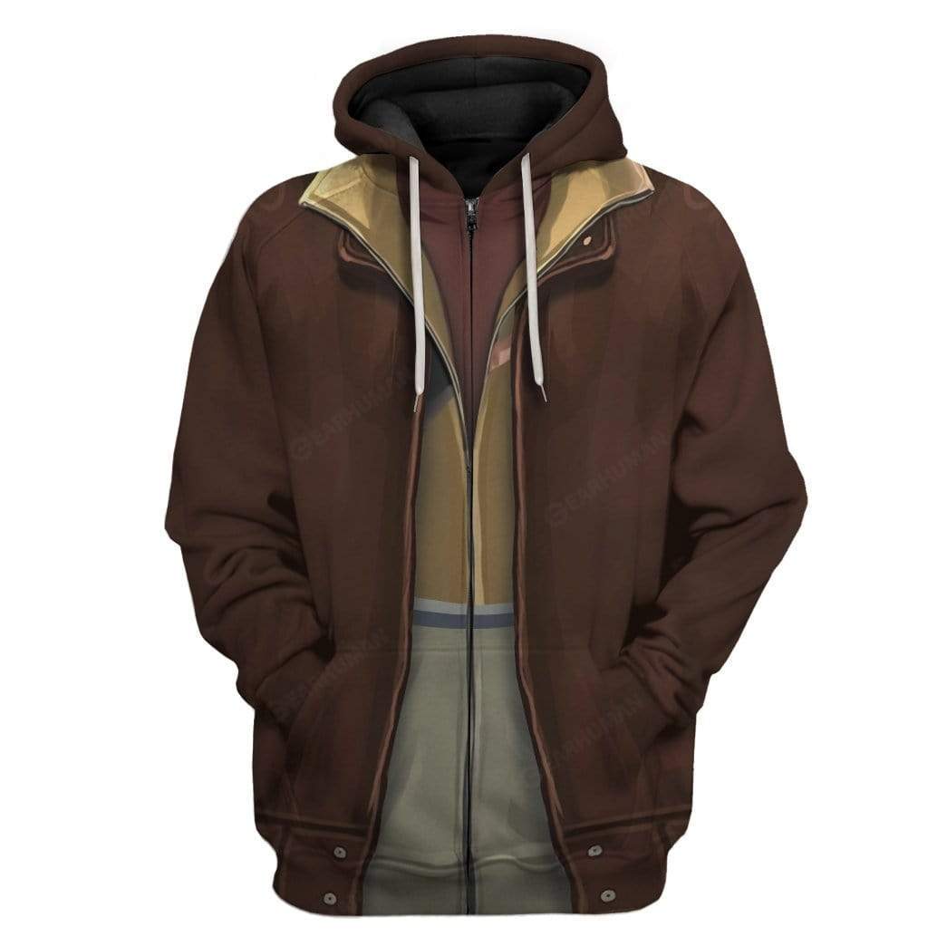Cosplay Niko Bellic Grand Theft Auto GTA Custom T-Shirts Hoodies Apparel CO-DT0312194 3D Custom Fleece Hoodies Zip Hoodie S 