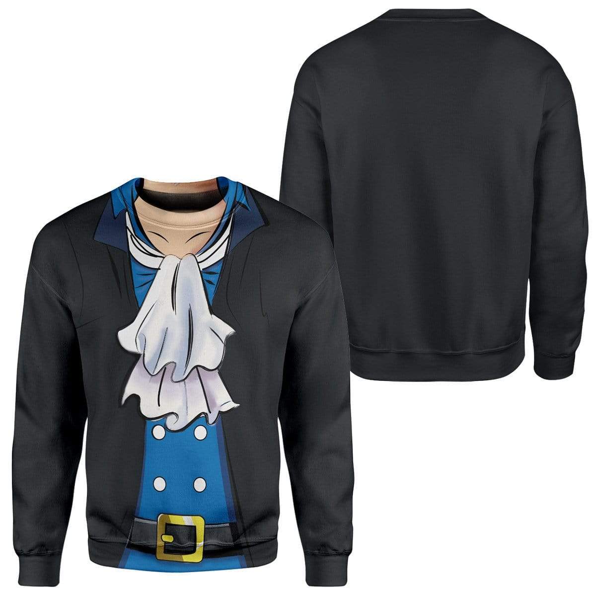 Cosplay Sabo One Piece Custom T-Shirts Hoodies Apparel CO-AT2712191 3D Custom Fleece Hoodies 