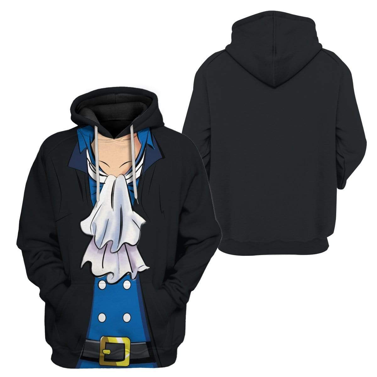 Cosplay Sabo One Piece Custom T-Shirts Hoodies Apparel CO-AT2712191 3D Custom Fleece Hoodies 