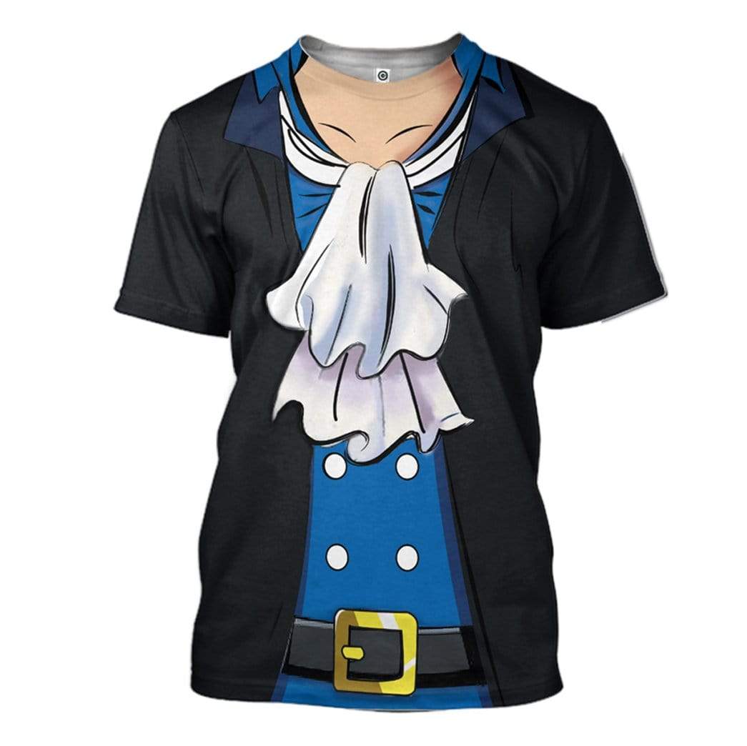 Cosplay Sabo One Piece Custom T-Shirts Hoodies Apparel CO-AT2712191 3D Custom Fleece Hoodies T-Shirt S 