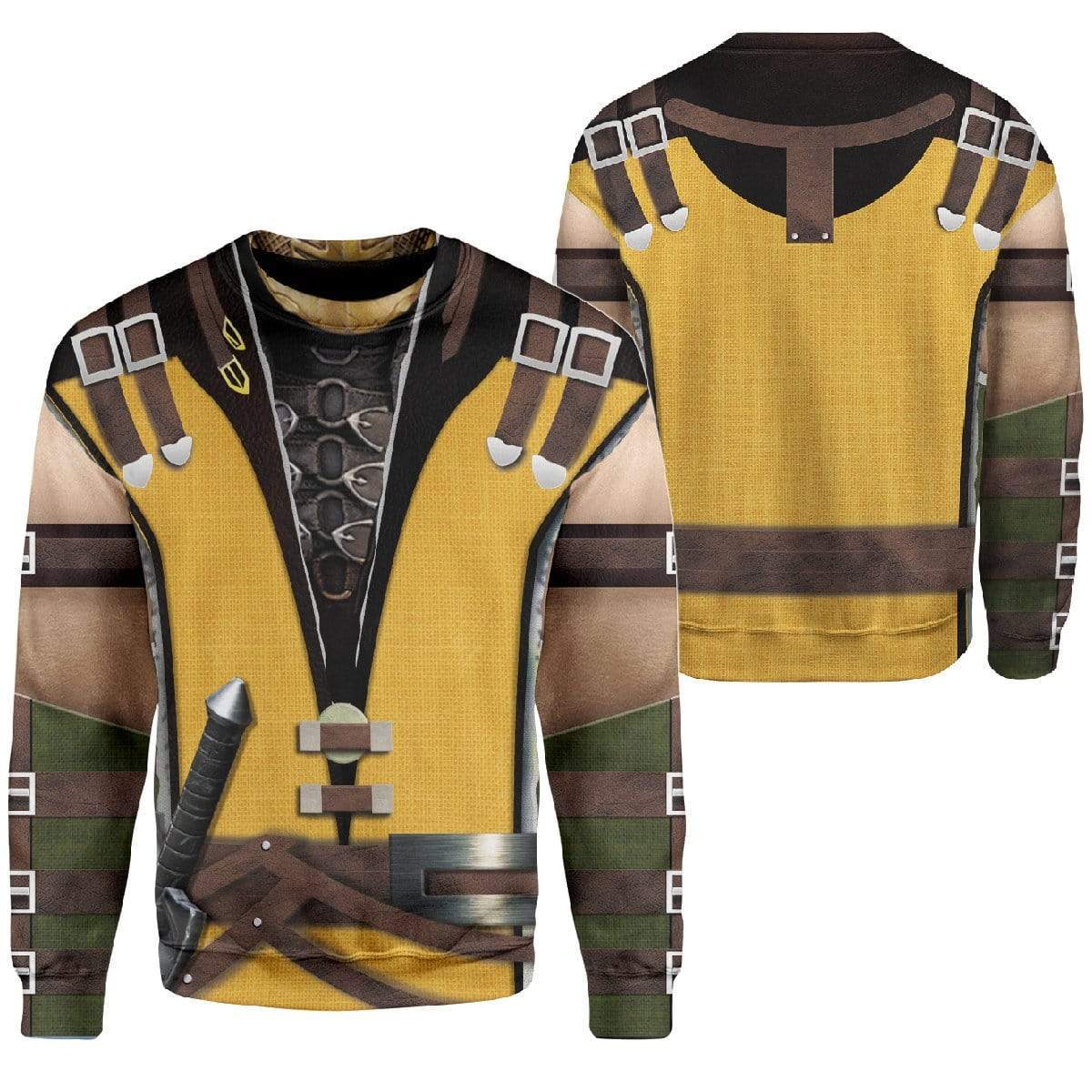 Cosplay Scorpion Mortal Kombat Custom T-Shirts Hoodies Apparel CO-TA0301205 3D Custom Fleece Hoodies 