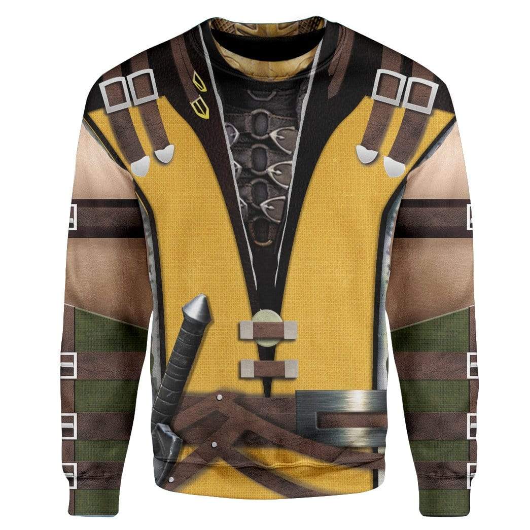 Scorpion hoodie mortal kombat on sale