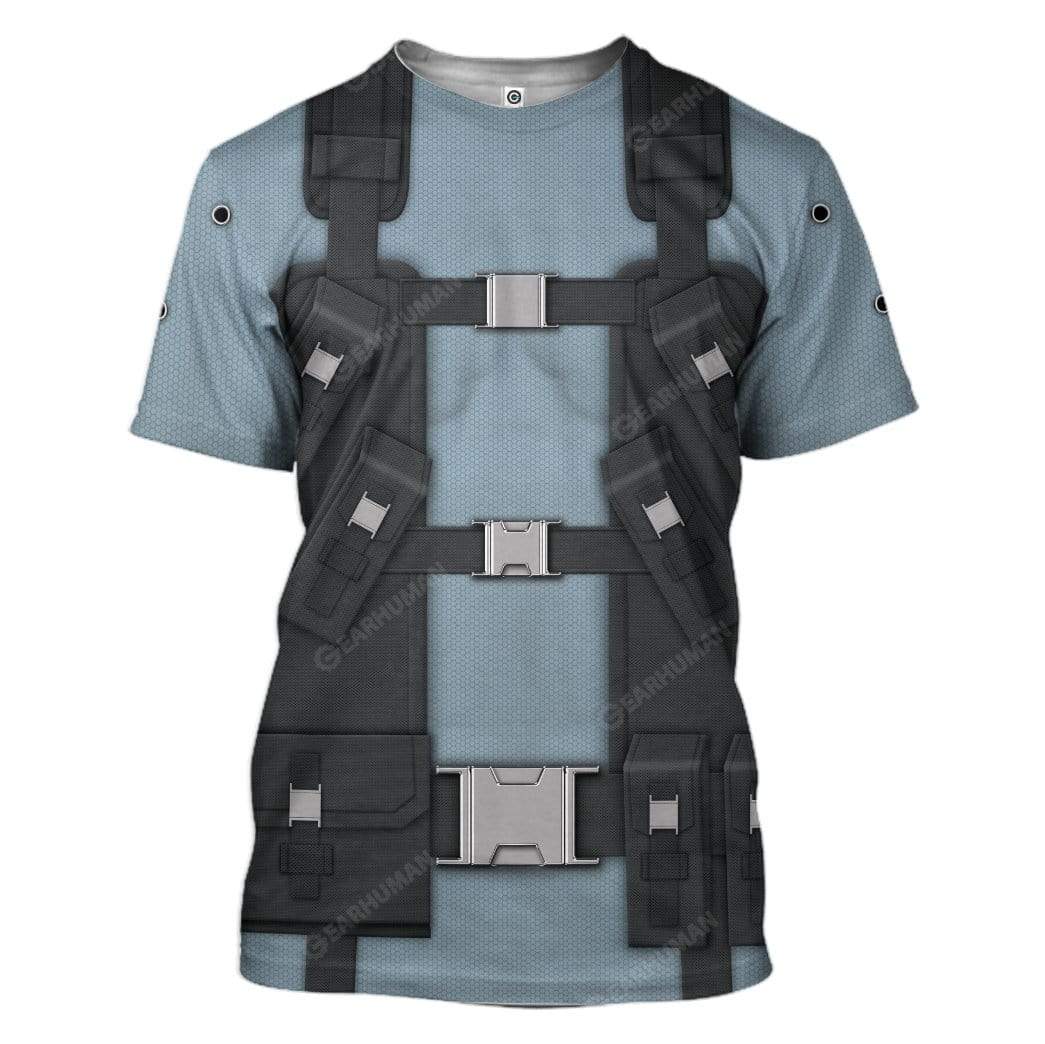 Cosplay Solid Snake Metal Gear Custom T-Shirts Hoodies Apparel CO-DT0512191 3D Custom Fleece Hoodies T-Shirt S 