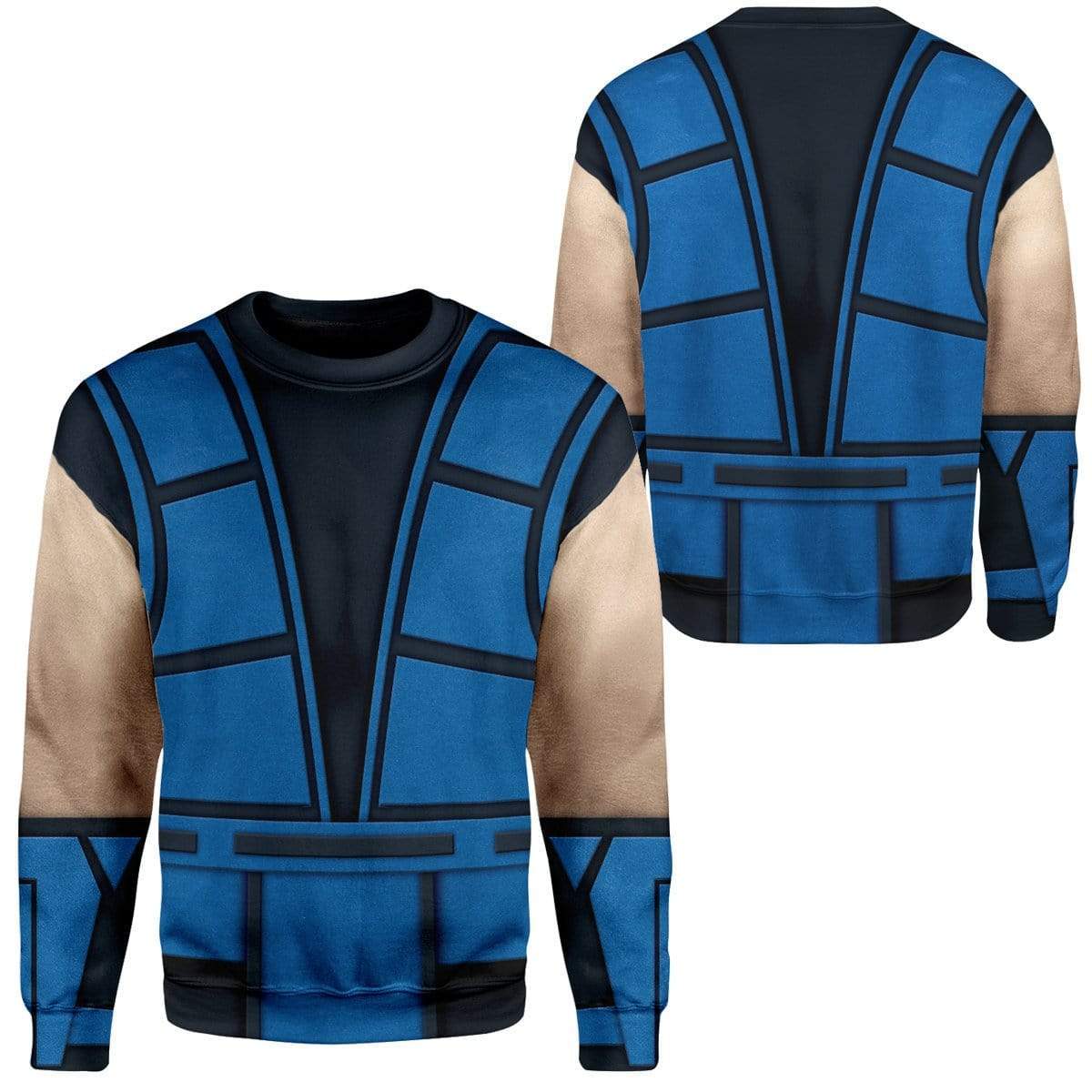 Cosplay Sub-Zero Mortal Kombat Custom T-Shirts Hoodies Apparel H16015 3D Custom Fleece Hoodies 