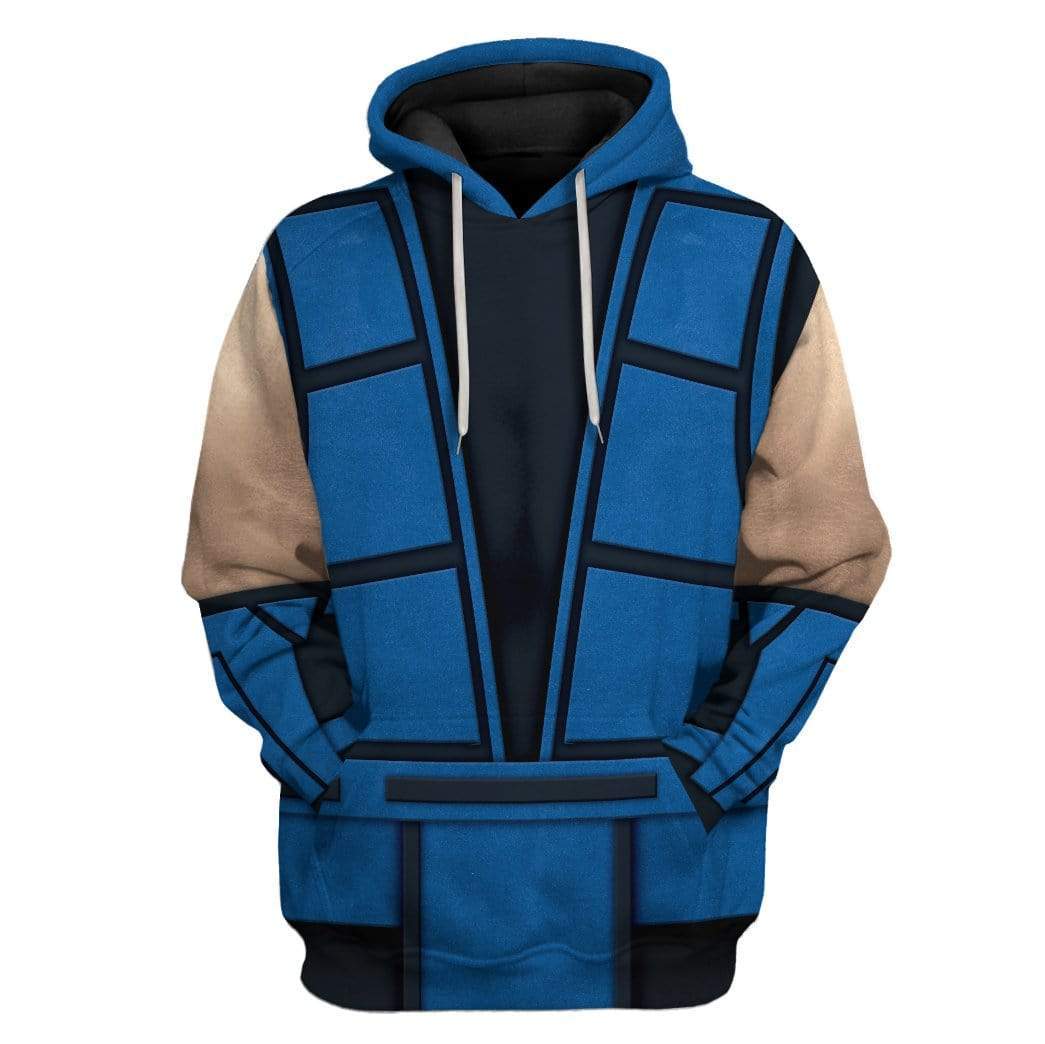 Cosplay Sub-Zero Mortal Kombat Custom T-Shirts Hoodies Apparel H16015 3D Custom Fleece Hoodies Hoodie S 