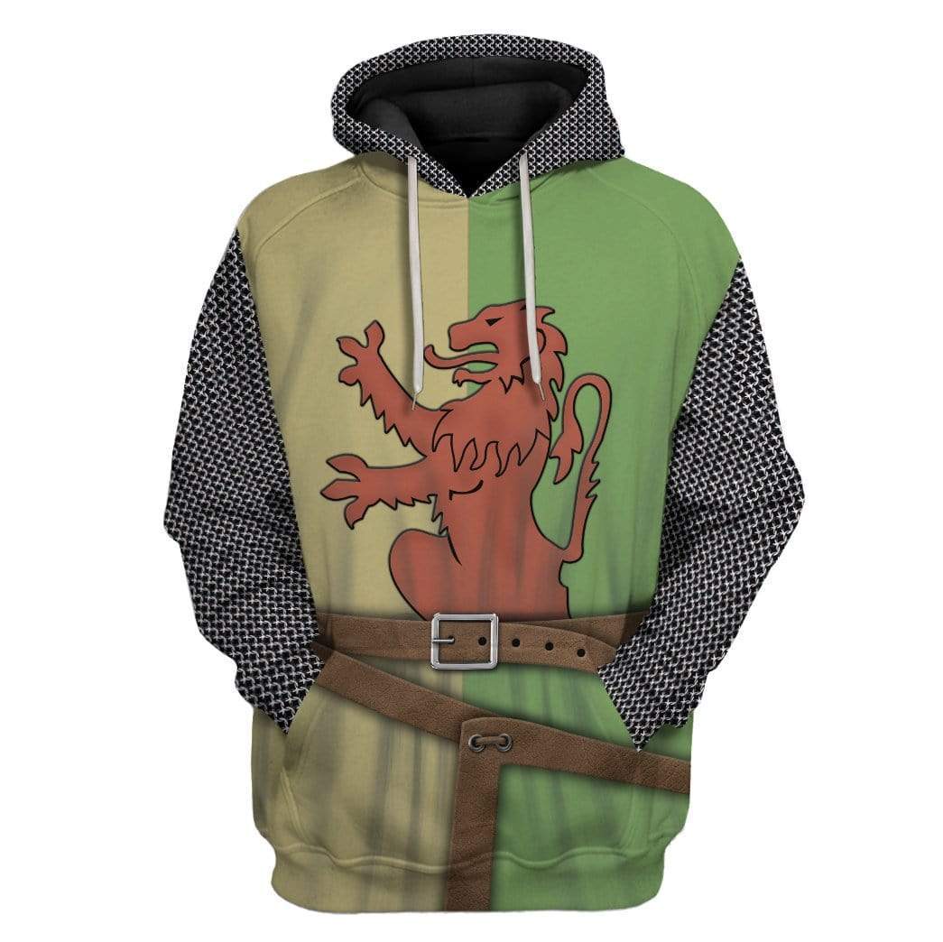 Cosplay William Marshal Custom T-Shirts Hoodies Apparel CO-AT0701201 3D Custom Fleece Hoodies Hoodie S 
