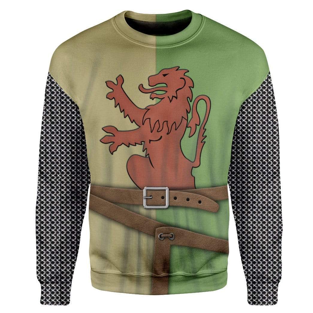 Cosplay William Marshal Custom T-Shirts Hoodies Apparel CO-AT0701201 3D Custom Fleece Hoodies Long Sleeve S 