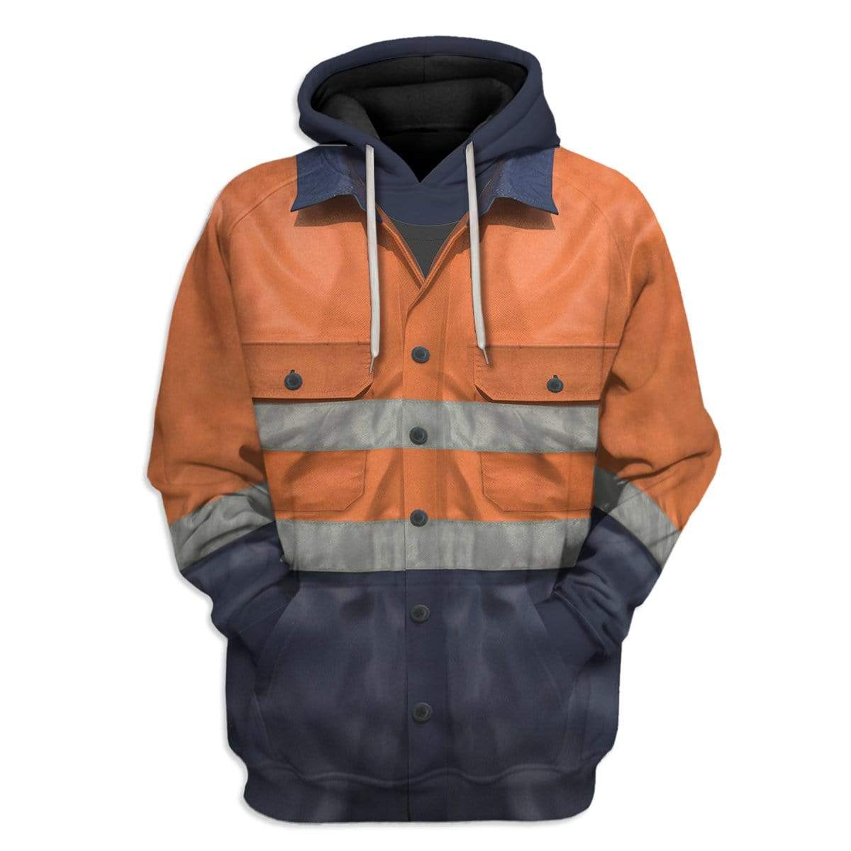 Cosplay Workman Mining Custom T-Shirts Hoodies Apparel CO-QM1001204 3D Custom Fleece Hoodies Hoodie S 