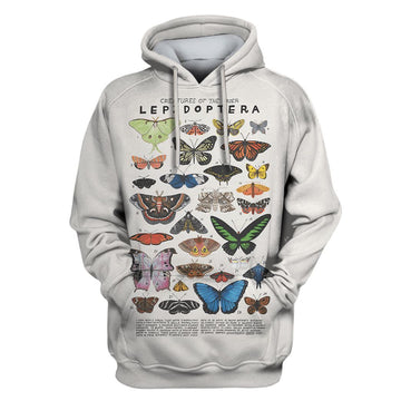 Gearhumans Creatures Of The Order Lepidoptera Custom T-shirt - Hoodies Apparel