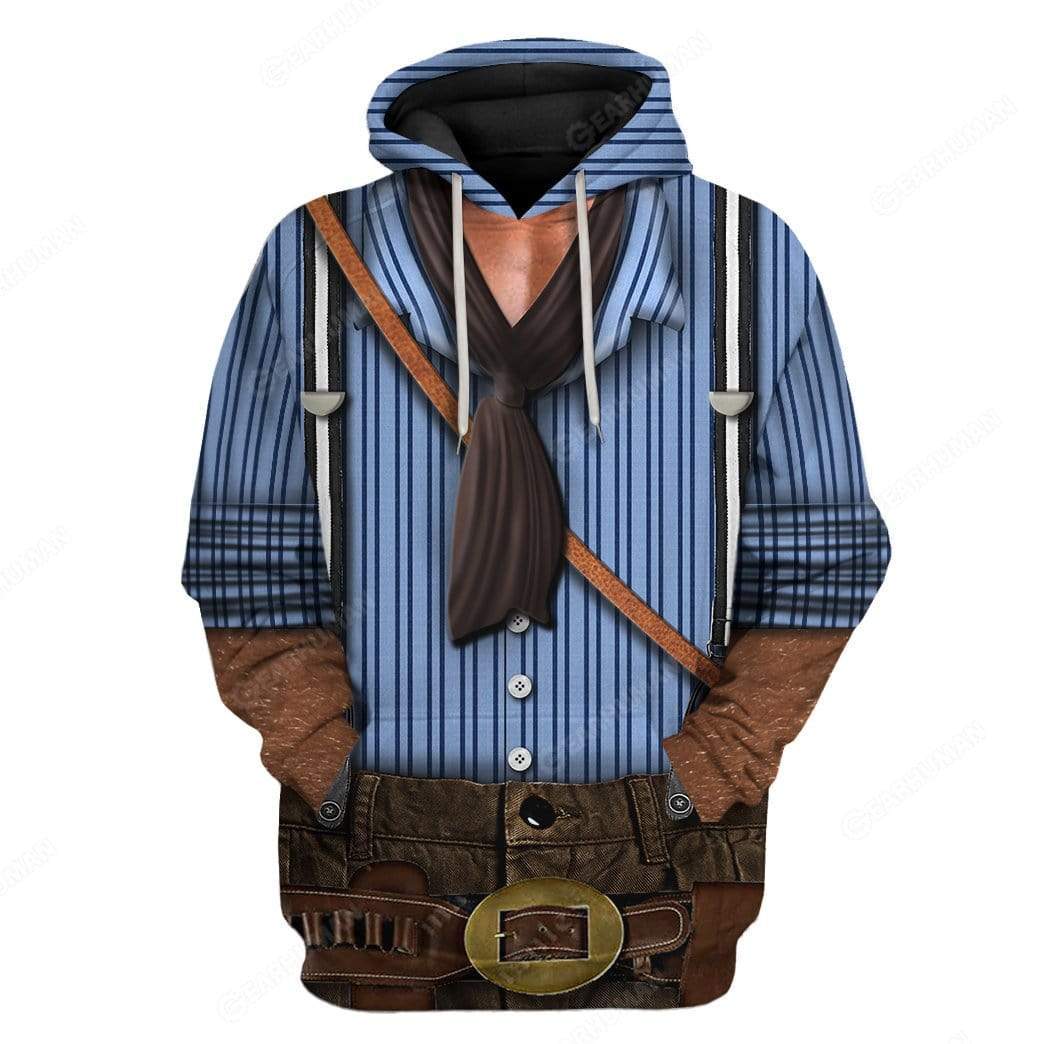 Custom Arthur Morgan Apparel T17108 3D Custom Fleece Hoodies Hoodie S 