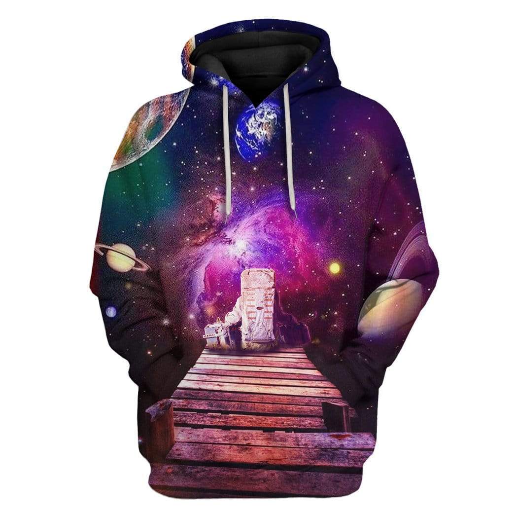 Custom Astronaut Apparel HD-AT02101906 3D Custom Fleece Hoodies Hoodie S 