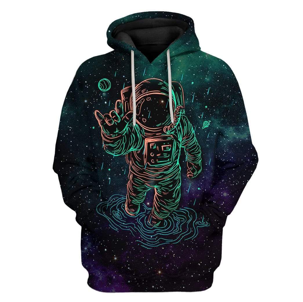 Custom Astronaut Apparel HD-DT1091901 3D Custom Fleece Hoodies Hoodie S 