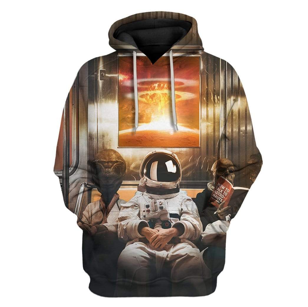 Custom Astronaut Apparel HD-GH2081924 3D Custom Fleece Hoodies Hoodie S 