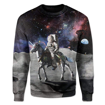 Gearhumans Custom Astronaut George Washington in Space T-Shirts Hoodies Apparel