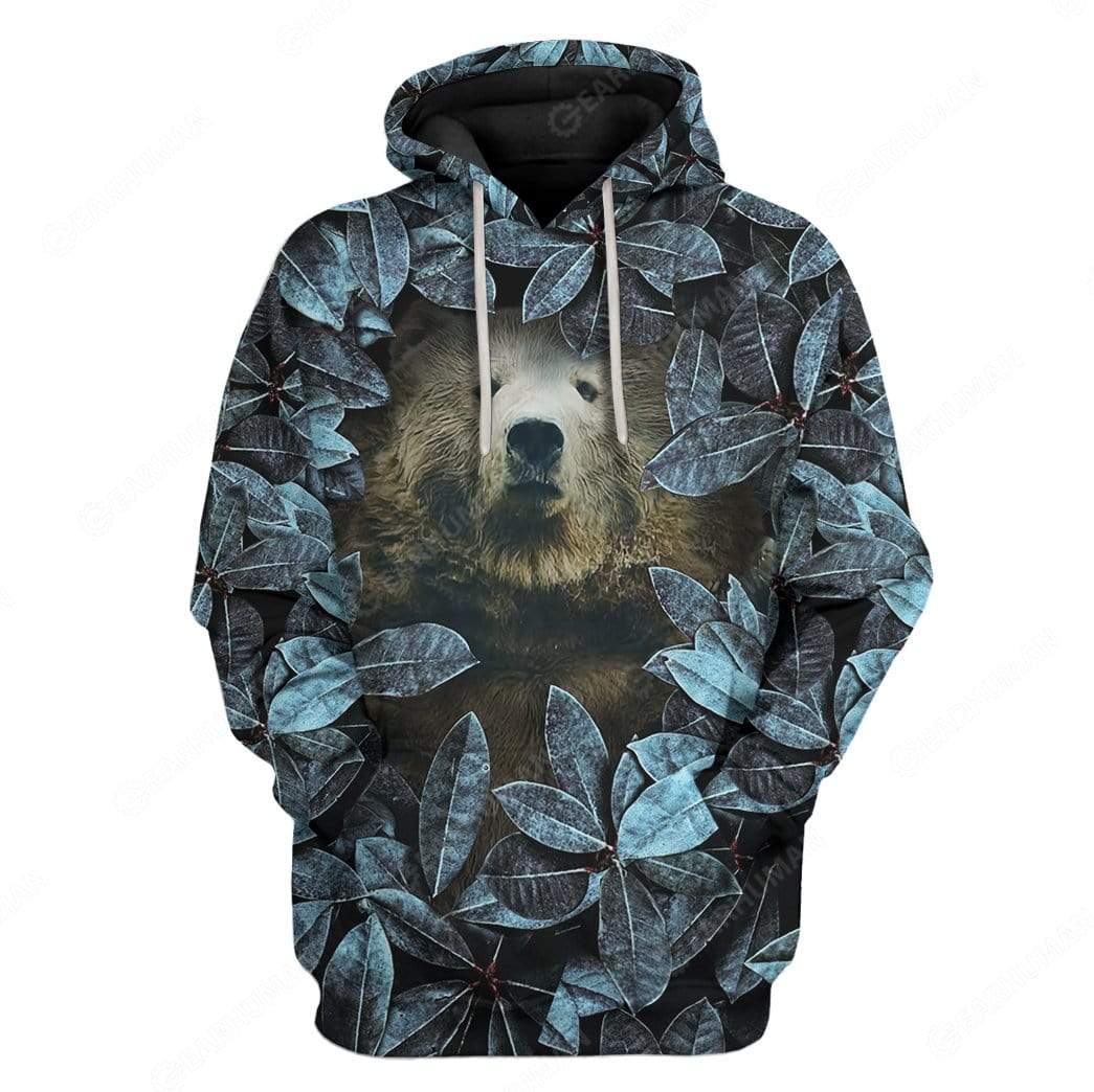 Custom Bear Apparel HD-DT2281928 3D Custom Fleece Hoodies Hoodie S 