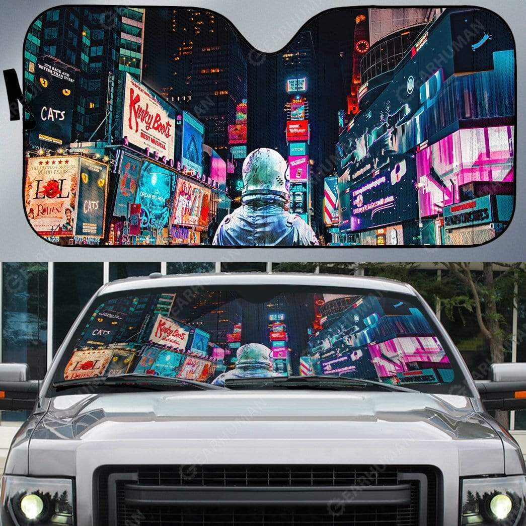 Custom Car Auto Sunshade Astronaut HD-AT0391903-SS Auto Sunshade 