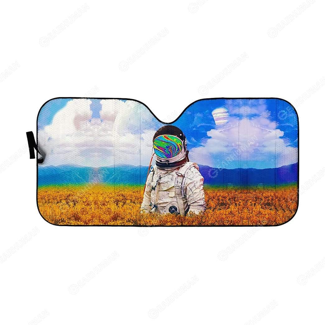 Custom Car Auto Sunshade Astronaut HD-AT0491916-SS Auto Sunshade 57''x27.5'' 