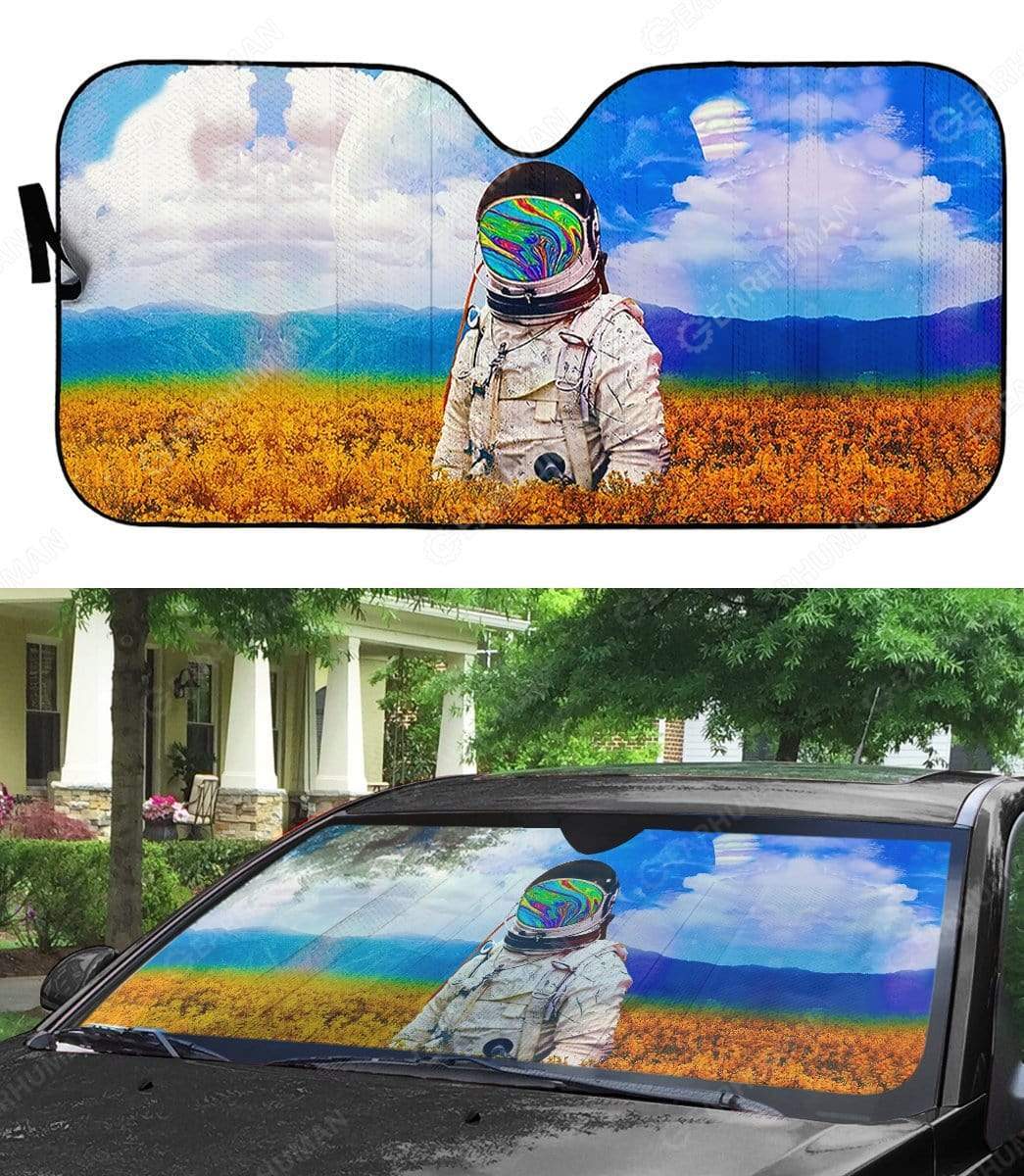 Custom Car Auto Sunshade Astronaut HD-AT0491916-SS Auto Sunshade 