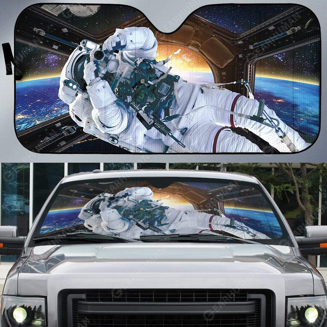 Custom Car Auto Sunshade Astronaut HD-DT0391901-SS Auto Sunshade 