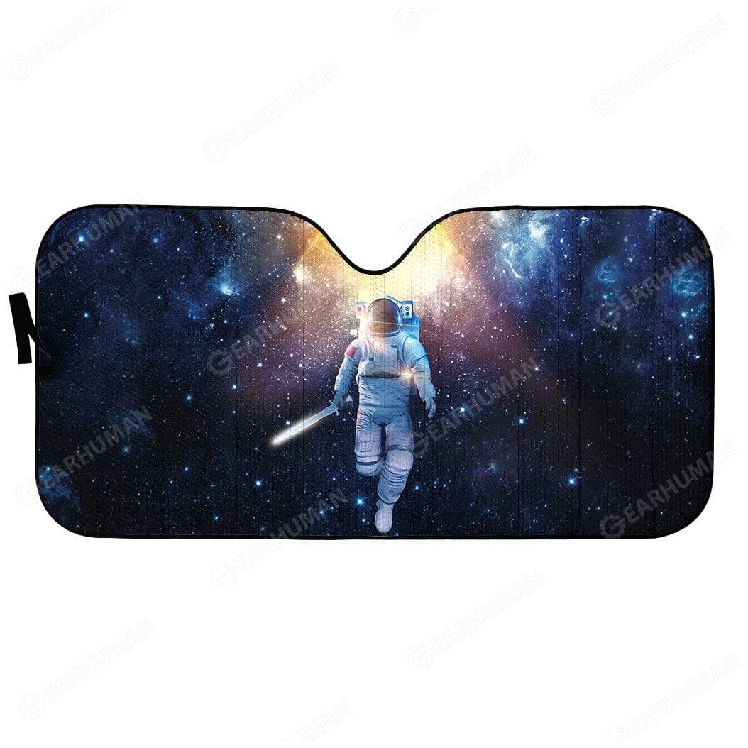 Custom Car Auto Sunshade Astronaut HD-DT1091906-SS Auto Sunshade 57''x27.5'' 