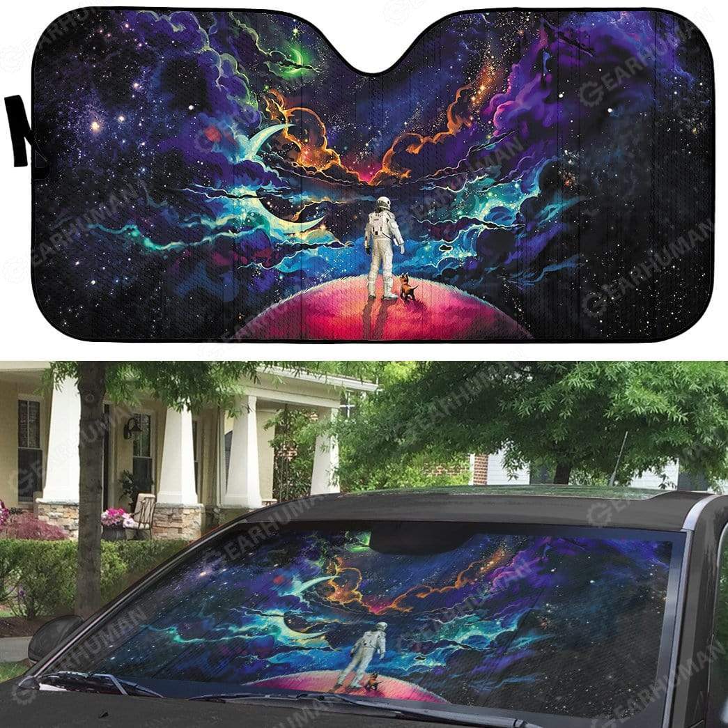 Custom Car Auto Sunshade Astronaut HD-DT1191909-SS Auto Sunshade 