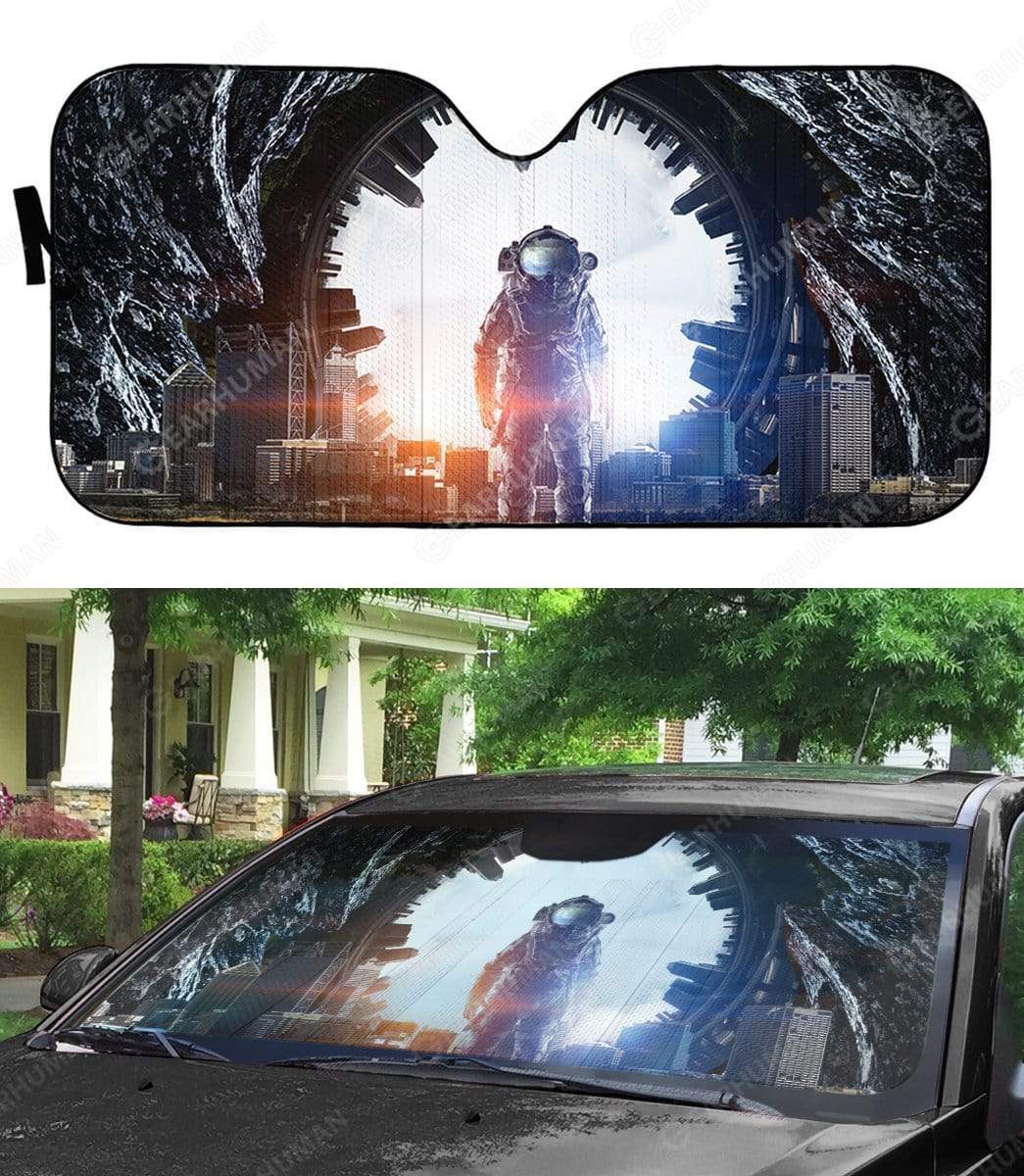 Custom Car Auto Sunshade Astronaut HD-DT2181926-SS Auto Sunshade 