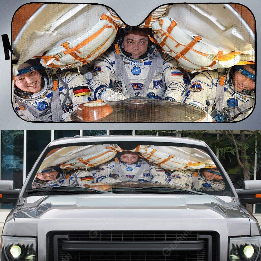 Custom Car Auto Sunshade Astronaut HD-DT3081918-SS Auto Sunshade 