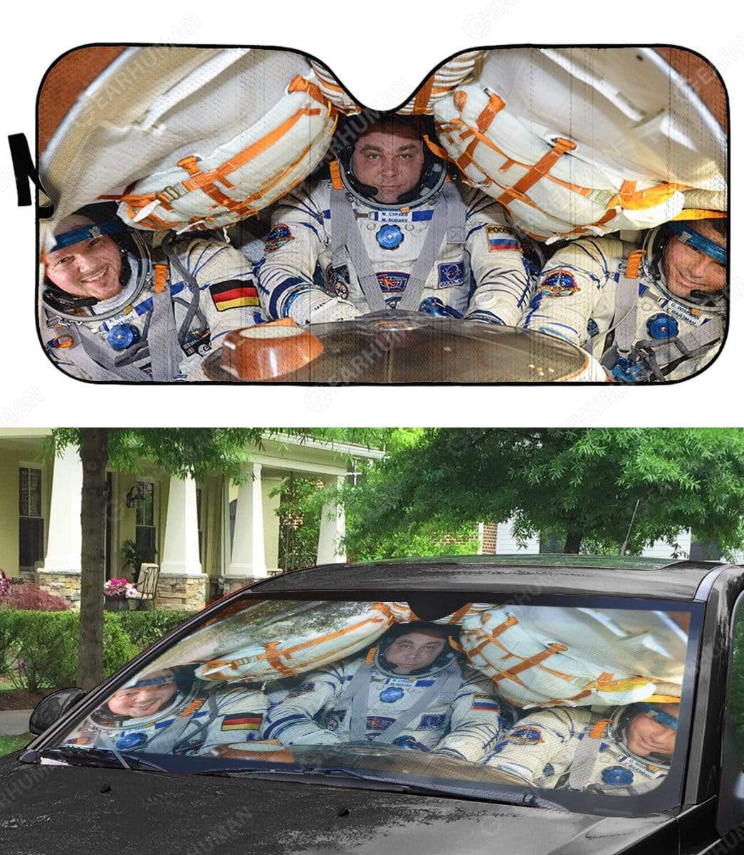 Custom Car Auto Sunshade Astronaut HD-DT3081918-SS Auto Sunshade 