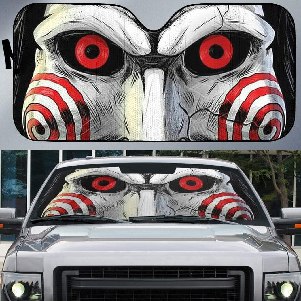 Custom Car Auto Sunshade Billy the Puppet HD-GH1581913-SS Auto Sunshade 