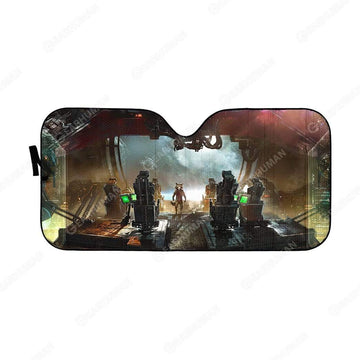 Gearhumans Custom Car Auto Sunshade Guardians of the Galaxy