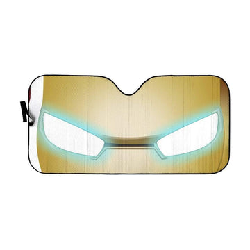 Gearhumans Custom Car Auto Sunshade Ironman