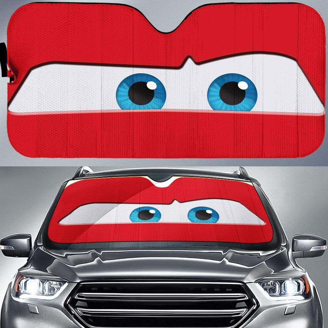 Lightning mcqueen discount car sun shade