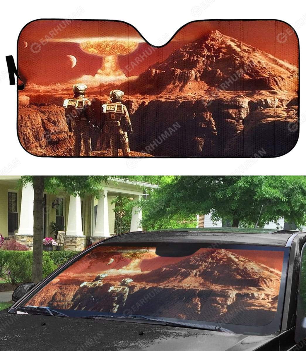 Custom Car Auto Sunshade Mars HD-GH2081919-SS Auto Sunshade 