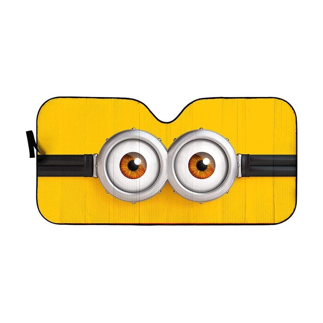 Custom Car Auto Sunshade Minion HD-GH1581936-SS Auto Sunshade 57''x27.5'' 