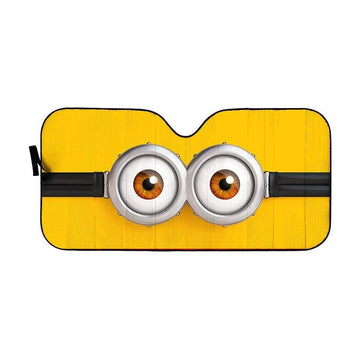 Gearhumans Custom Car Auto Sunshade Minion