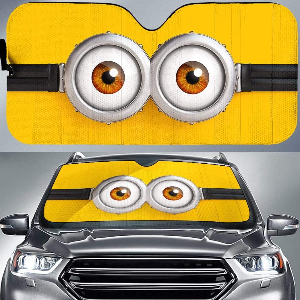 Custom Car Auto Sunshade Minion HD-GH1581936-SS Auto Sunshade 