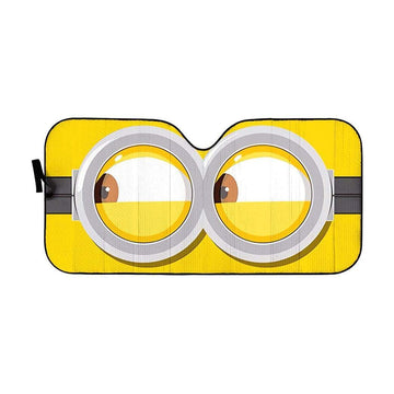 Gearhumans Custom Car Auto Sunshade Minion