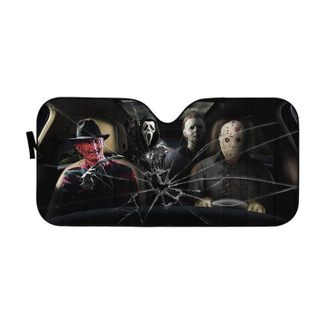 Gearhumans Custom Car Auto Sunshade Murder