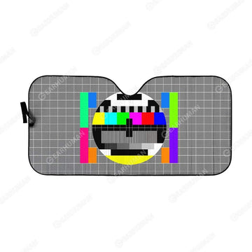 Gearhumans Custom Car Auto Sunshade PAL TV