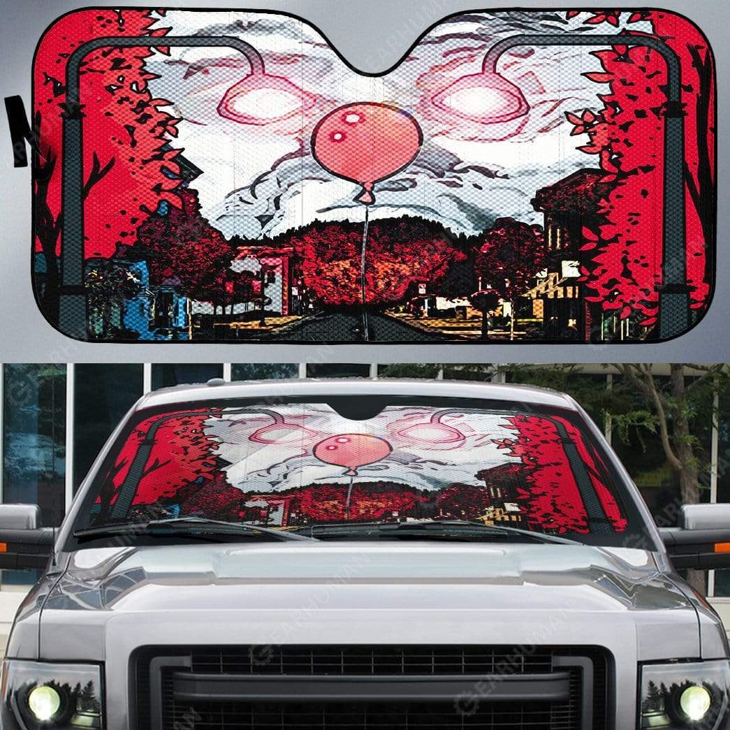 Custom Car Auto Sunshade Pennywise HD-DT2481912-SS Auto Sunshade 